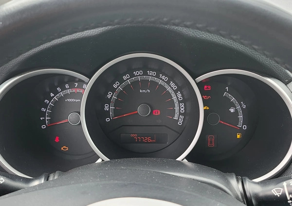 Kia Venga cena 46900 przebieg: 77726, rok produkcji 2018 z Miasteczko Śląskie małe 211